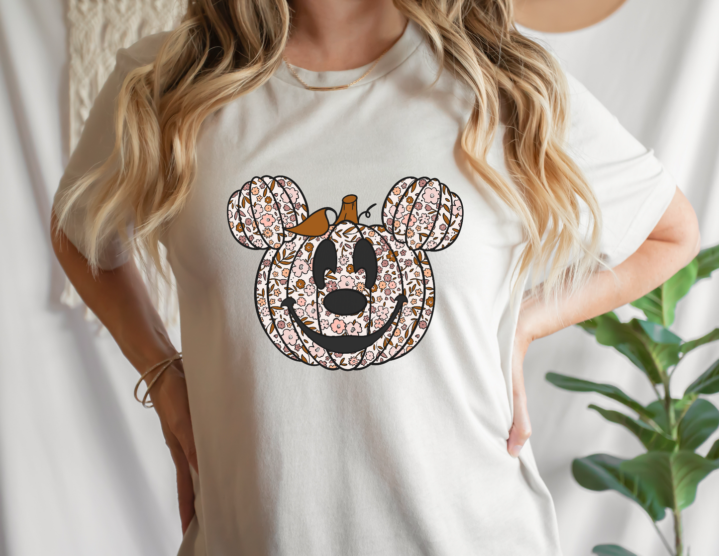 GOOD Floral Magical Pumpkin DTF