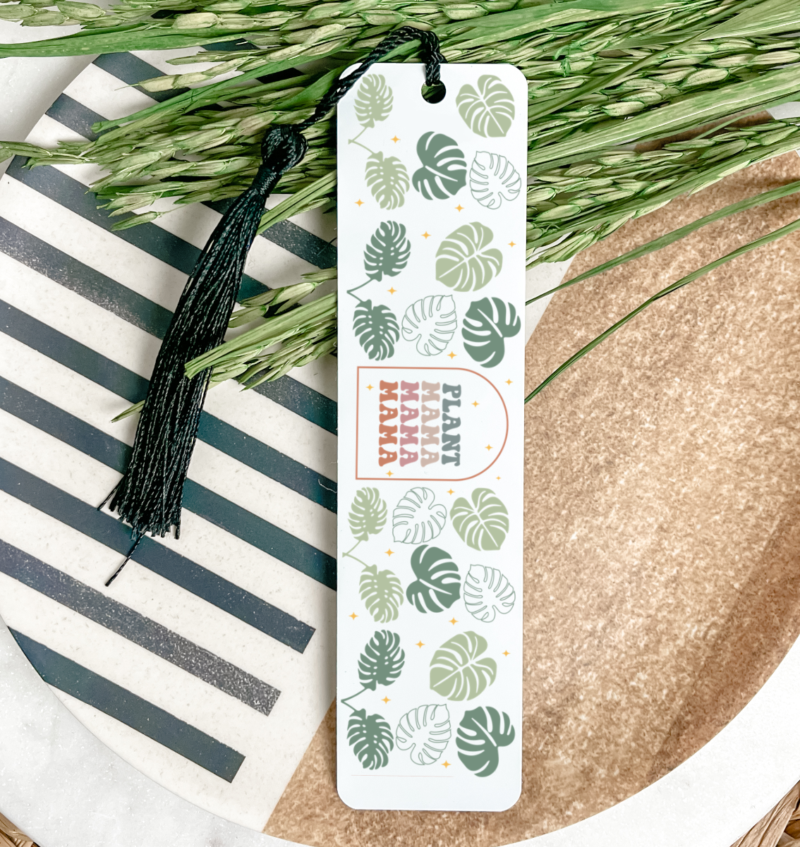 Plant Mama x3 Bookmark UV DTF Transfer