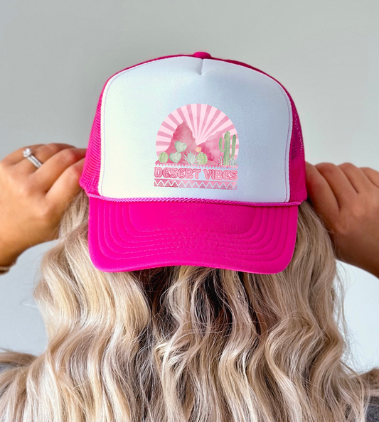 Desert Vibes Hat Transfers LAST CHANCE DTF