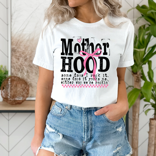 Motherhood Sometimes I Rock It Dtf Transfer