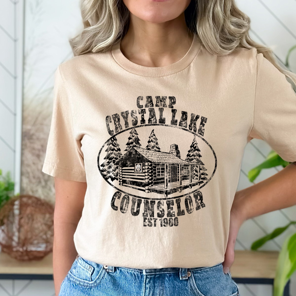 Camp Crystal SINGLE Color DTF Transfer