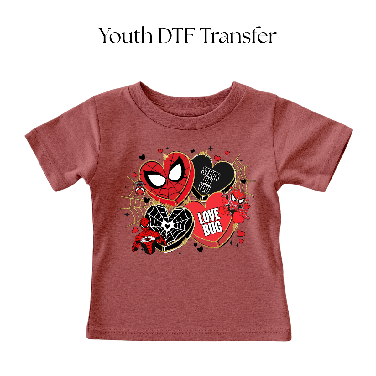 YOUTH Love Bug Spider DTF Transfer