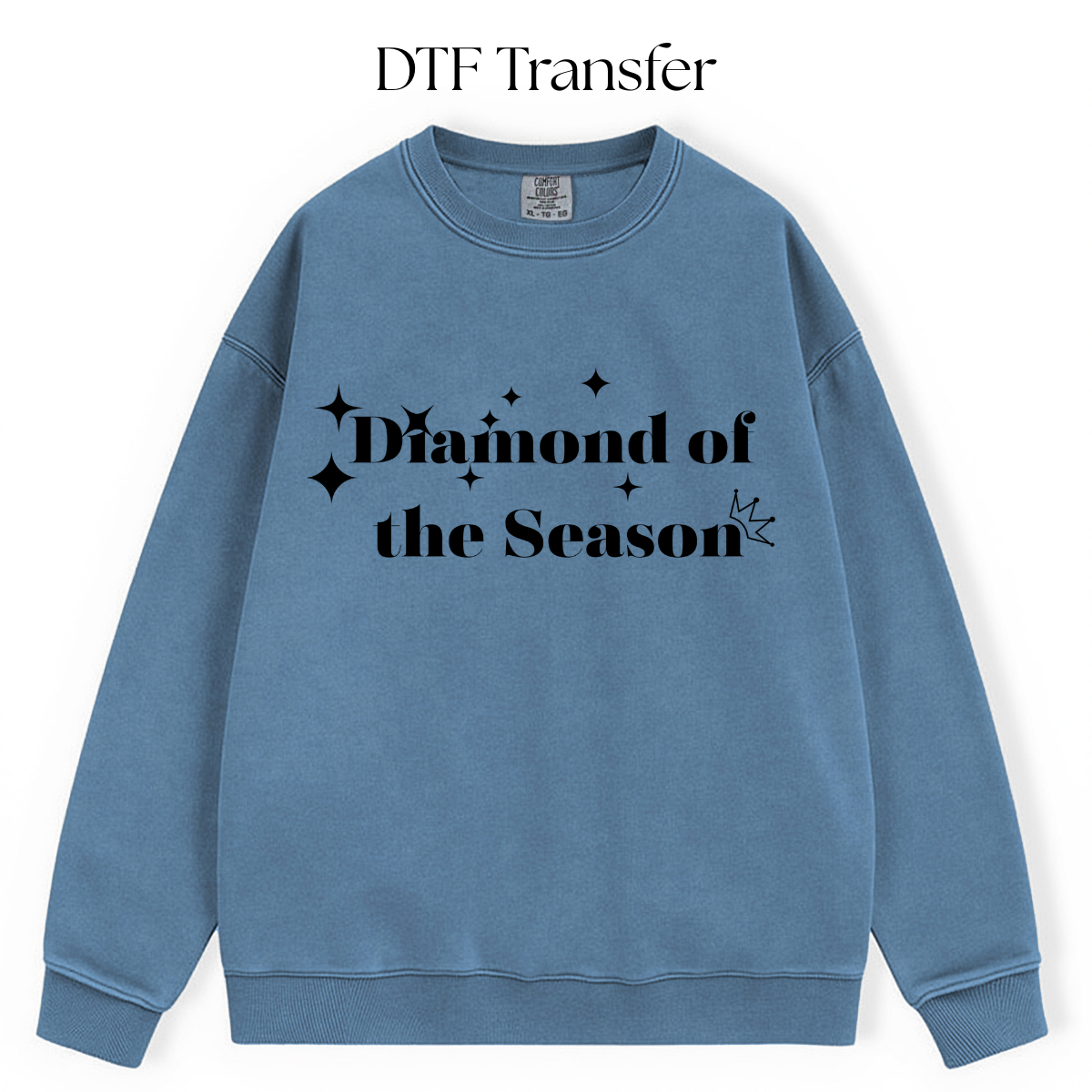 Diamond of the Season Single Color DTF Transfer