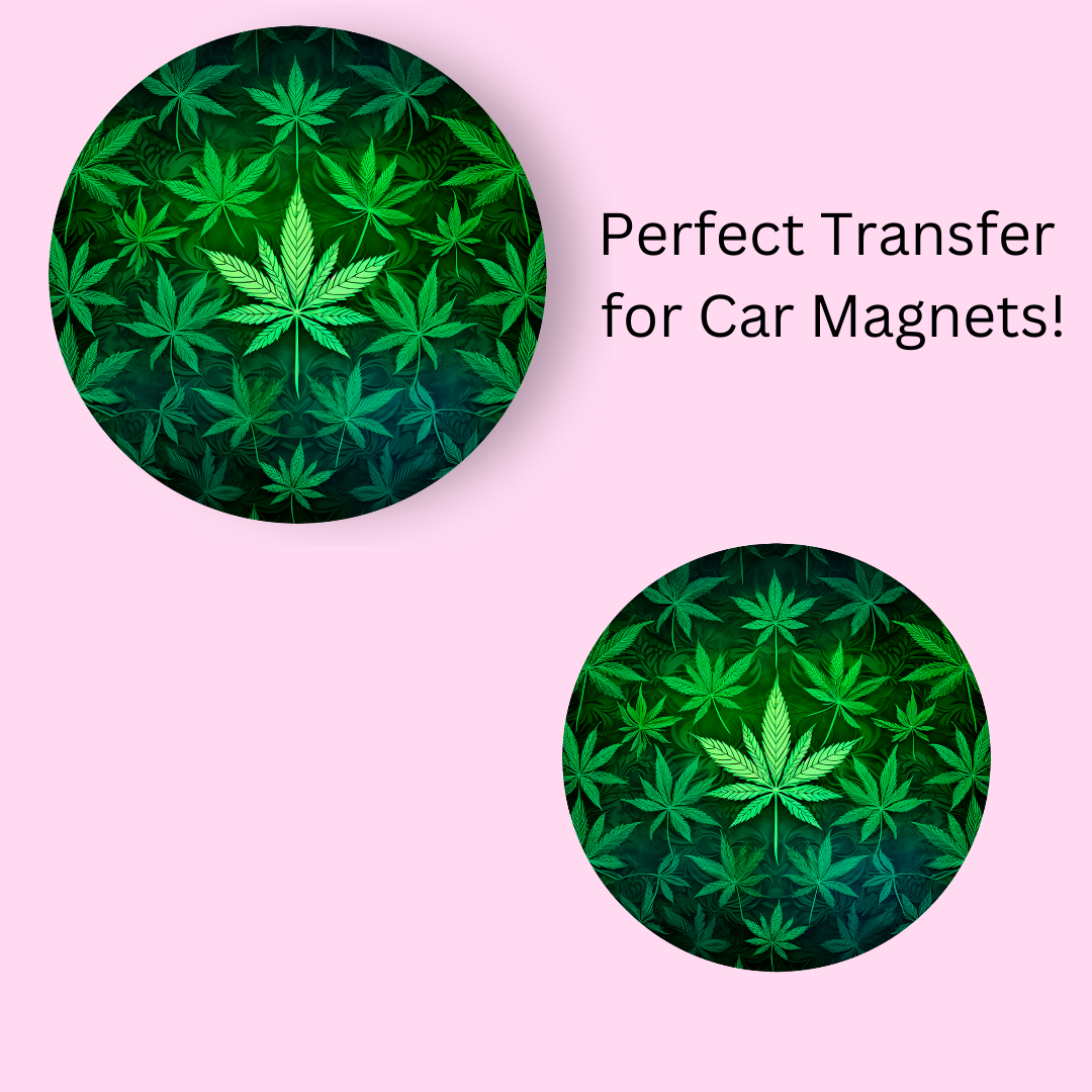 Plants 4.5" UV DTF (perfect for car magnets)