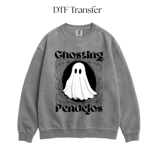 Ghosting Pendejos DTF Transfer