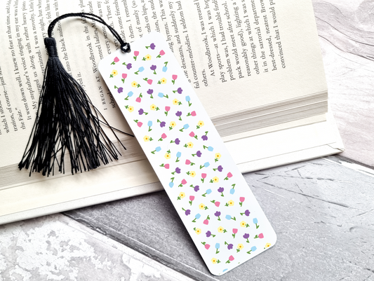 Flowers Bookmark UV DTF Transfer
