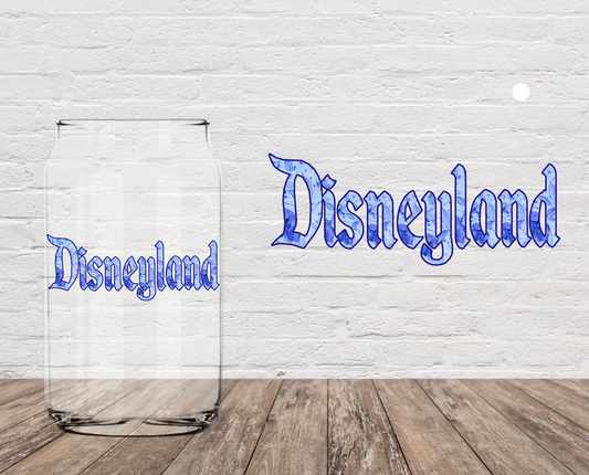 Blue Magical Place 4" UV DTF