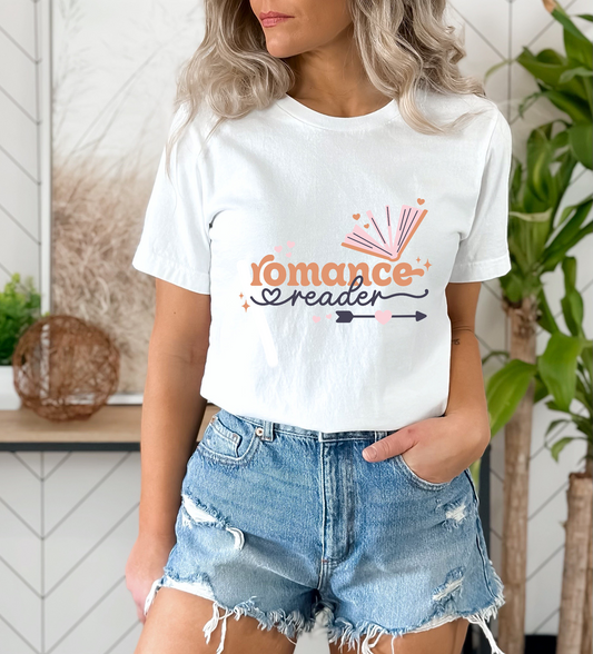 Romance Reader DTF Transfer