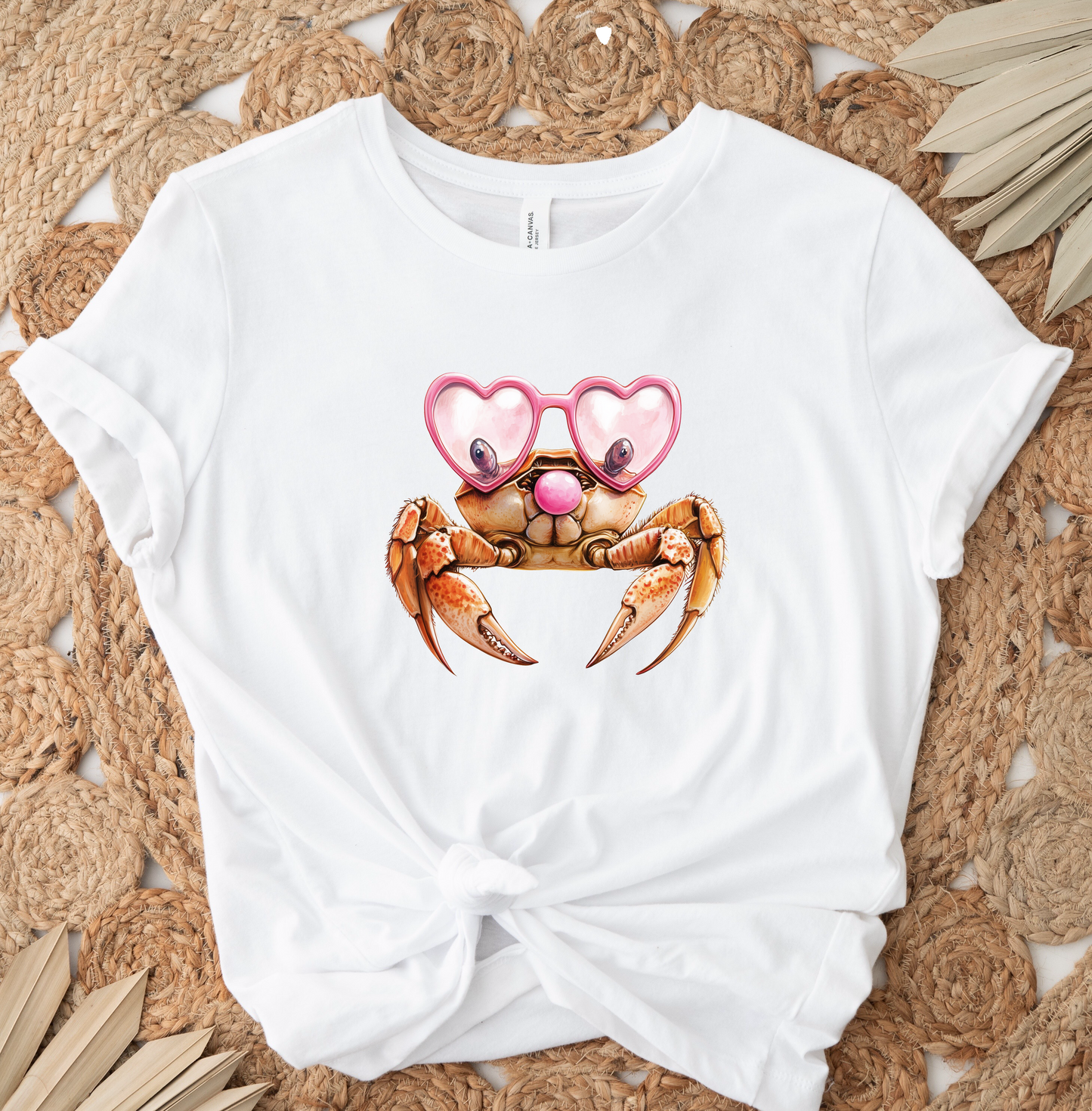 Crab With Sunnies DTF TRANSFER