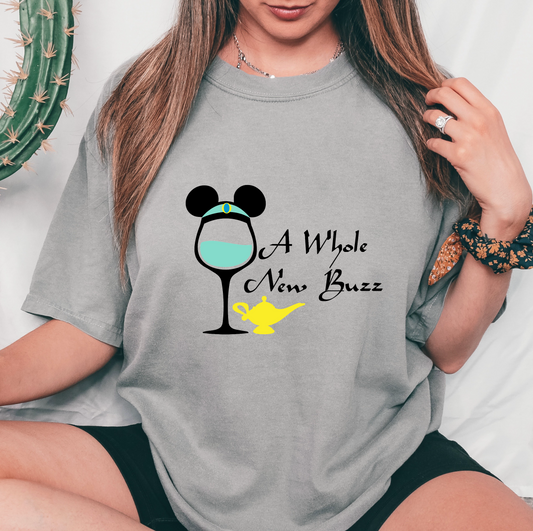 Magical Wine DTF Transfer