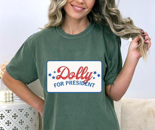 Dolly For President CLEARANCE DTF