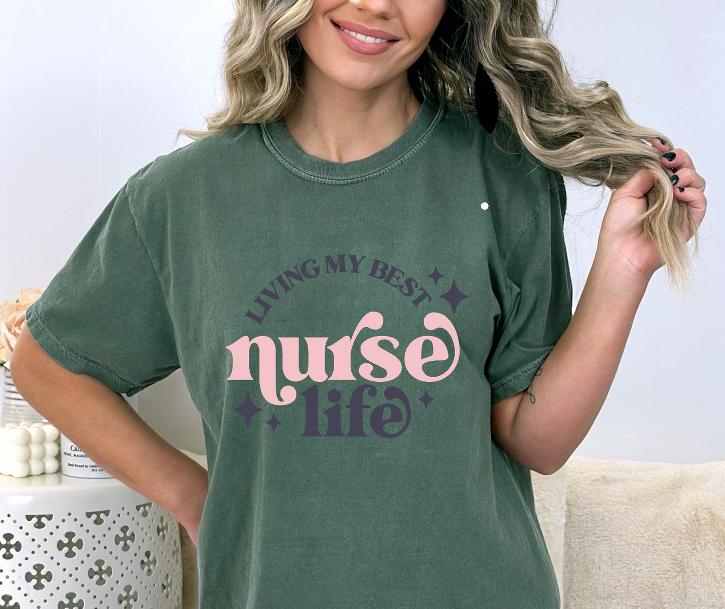 Living My Best Nurse Life DTF