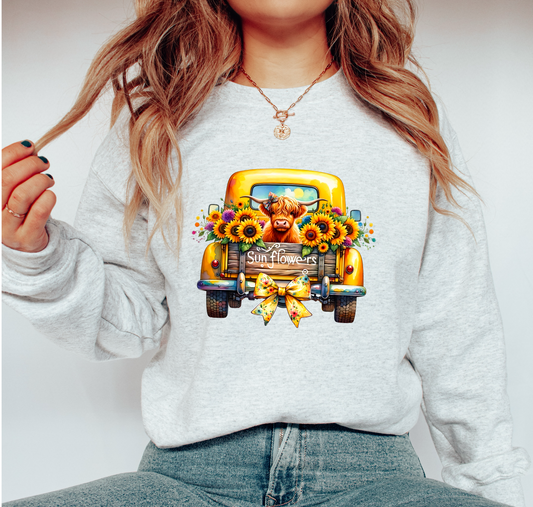 Sunflowers DTF TRANSFER