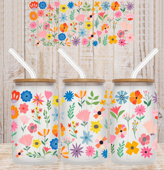 Bright Garden UV DTF Wrap