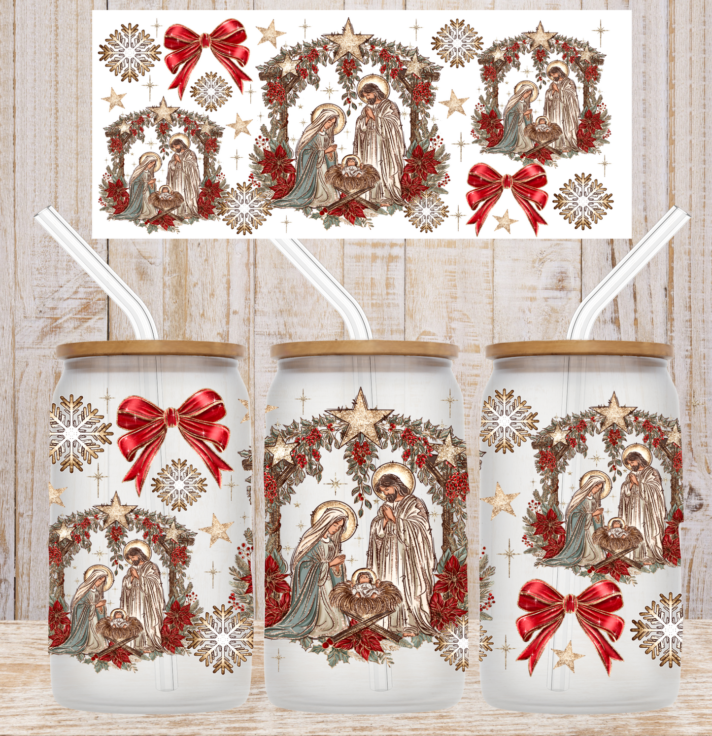 GOOD Bethlehem Wrap UV DTF DOUBLE SIDED