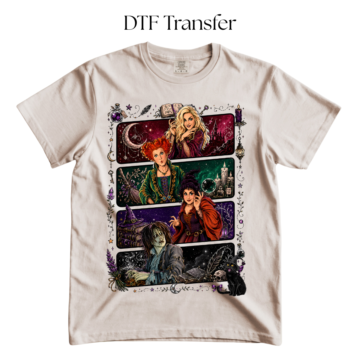 Hocus Sisters DTF Transfer