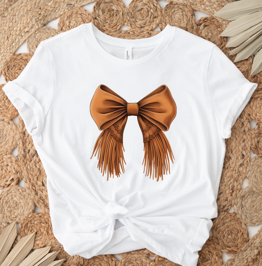 Western Brown Bow DTF TRANSFER