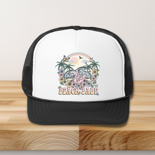 Beach Babe LAST CHANCE Hat Transfers DTF