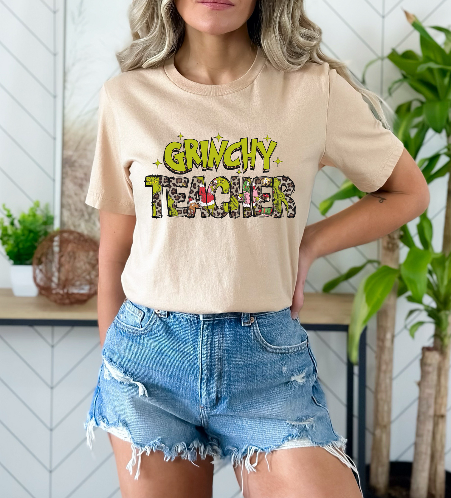 GOOD Green Monster Teacher DTF