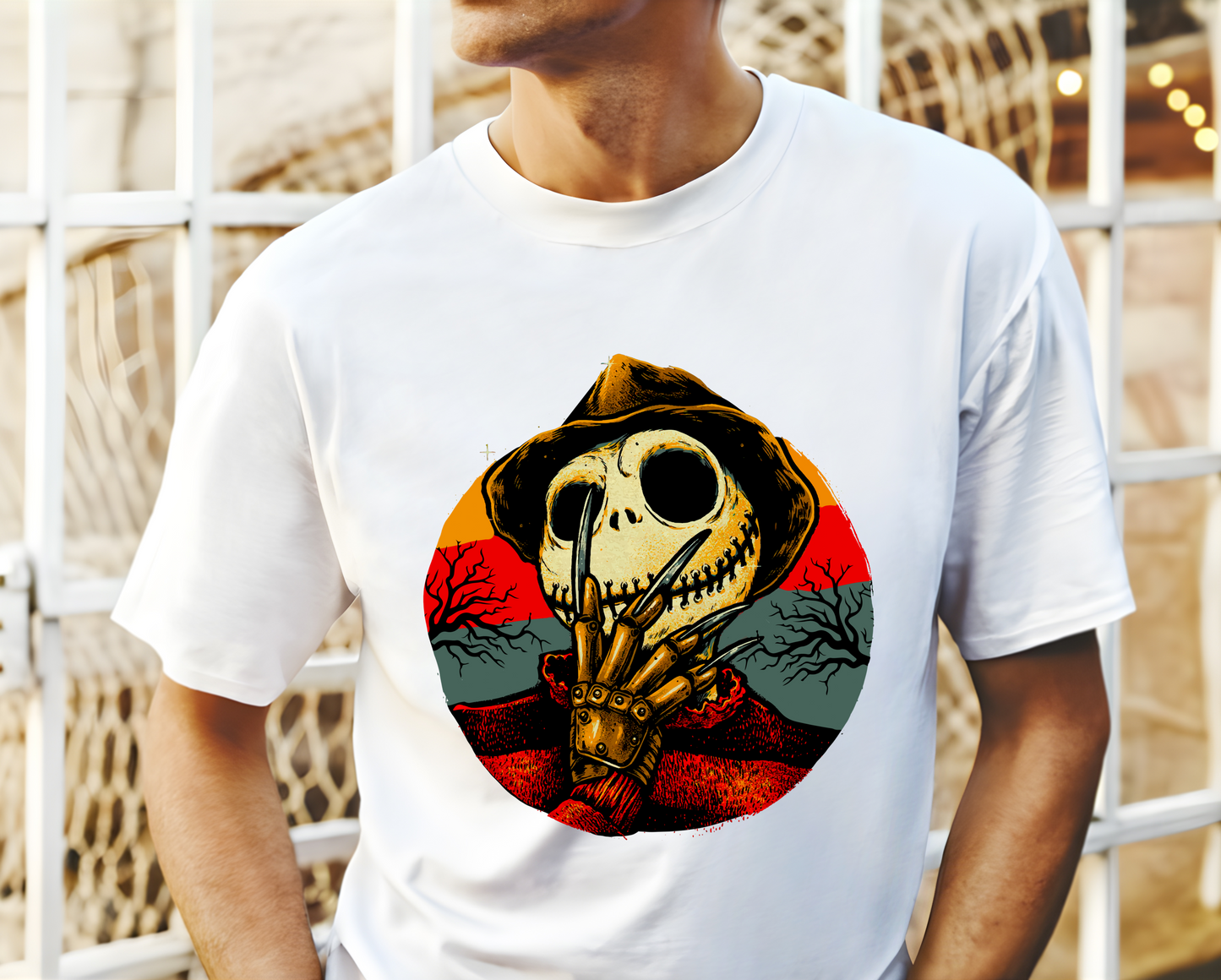 Jason Skeleton XL Size DTF Transfer