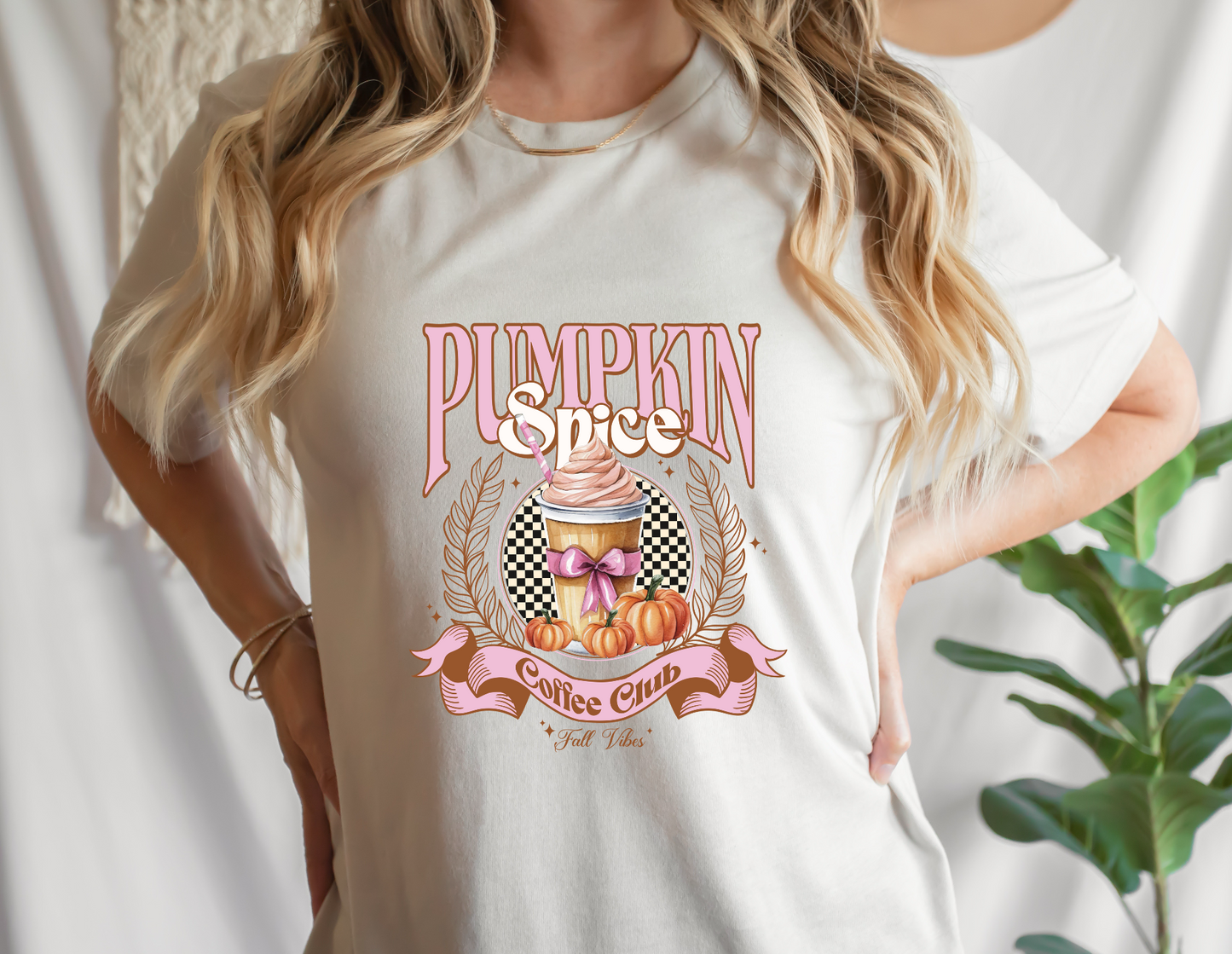 GOOD Pumpkin Spice Pink DTF Transfer