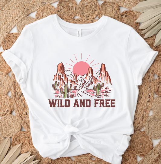 Wild & Free DTF TRANSFER