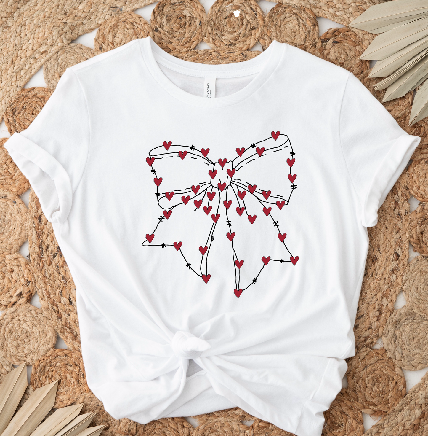DRAFT Heart Outline DTF TRANSFER