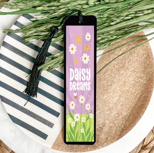 Daisy Dreams Bookmark UV DTF Transfer LAST CHANCE