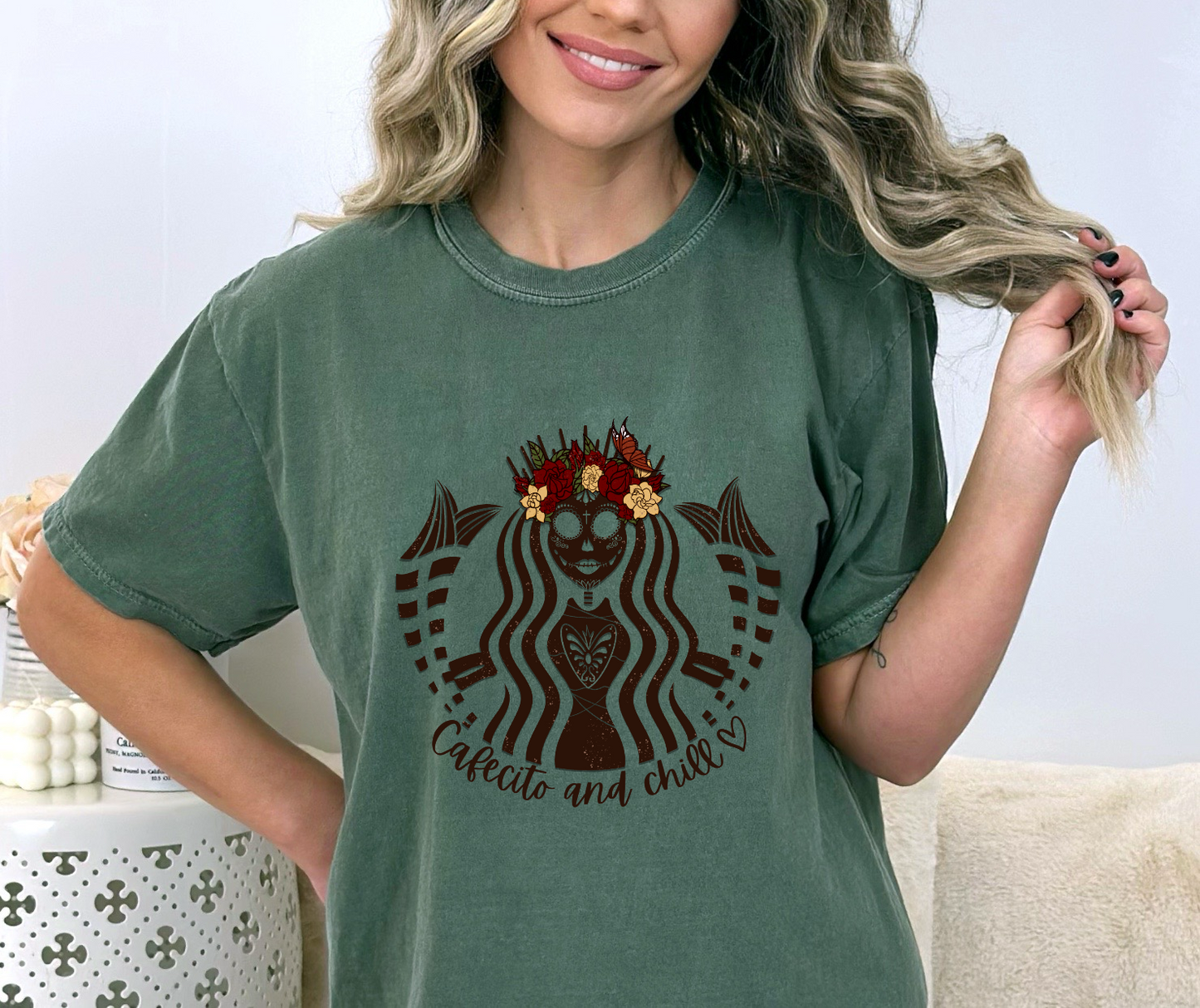 Cafecito And Chill DTF SEASONAL
