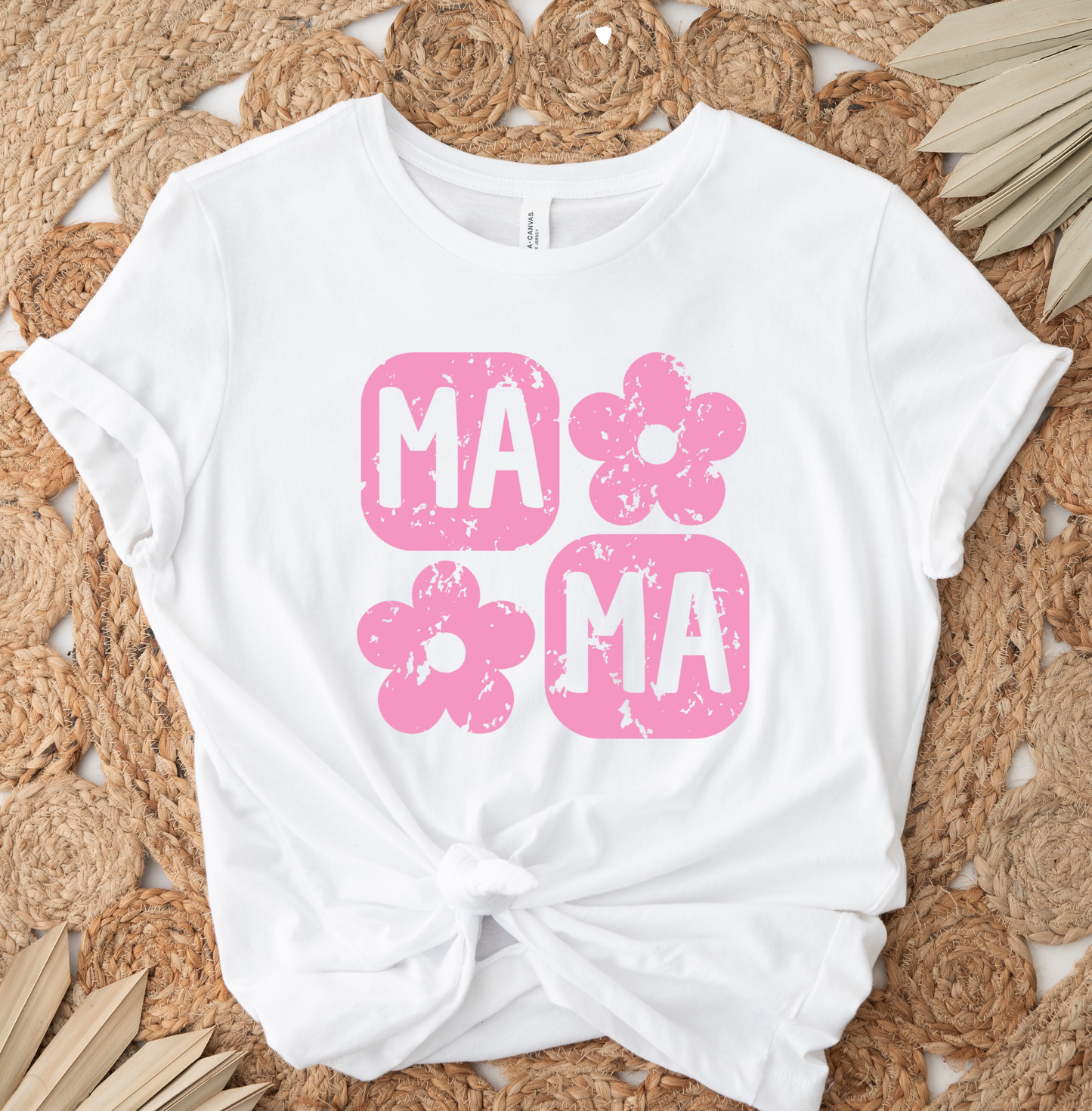 MAMA Squares SINGLE COLOR DTF TRANSFER