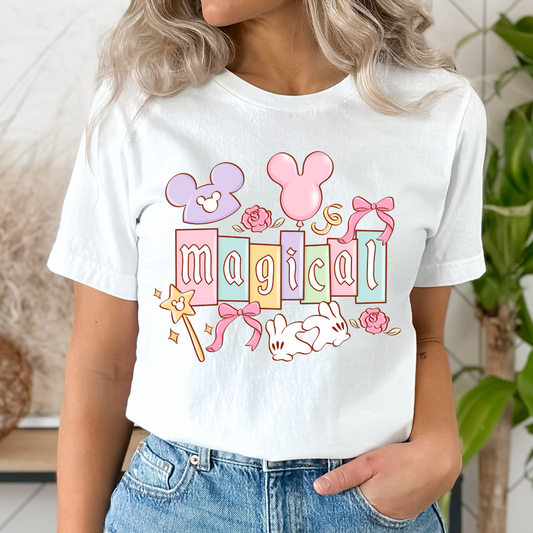 Magical Letters DTF TRANSFER