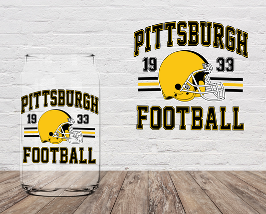Pittsburgh Football LAST CHANCE 4" UV DTF