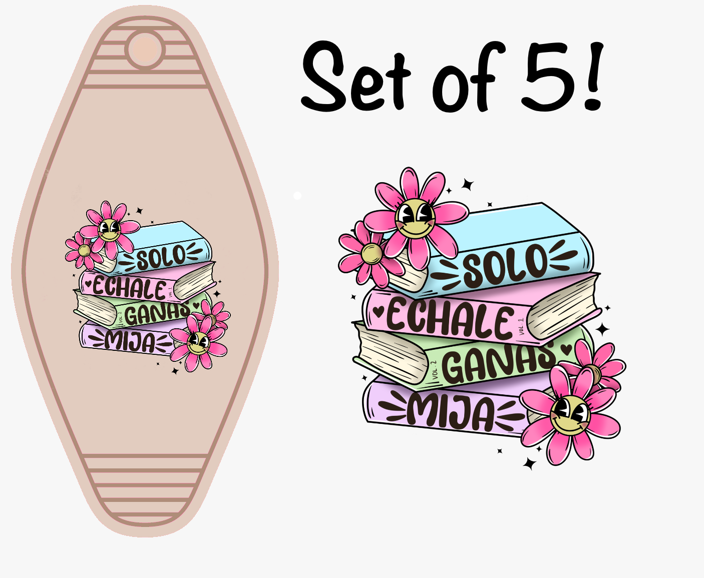 Echale Ganas (MOTEL KEYCHAIN) LAST CHANCE