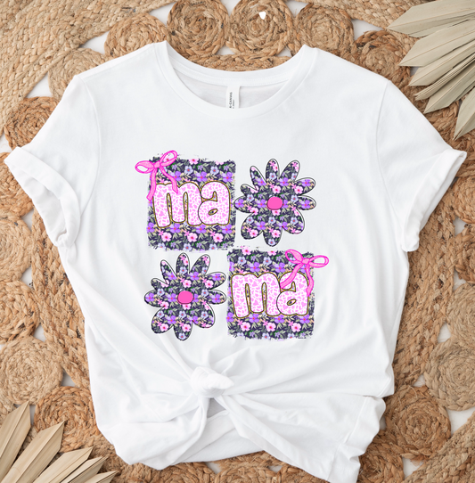 Purple & Pink Mama DTF TRANSFER