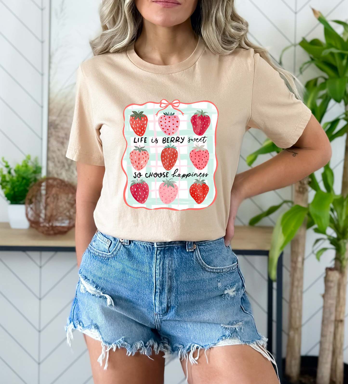 Life Is Beery Sweet So Choose Happiness DTF TRANSFER