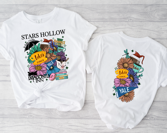 Stars H Floral SET DTF Transfer