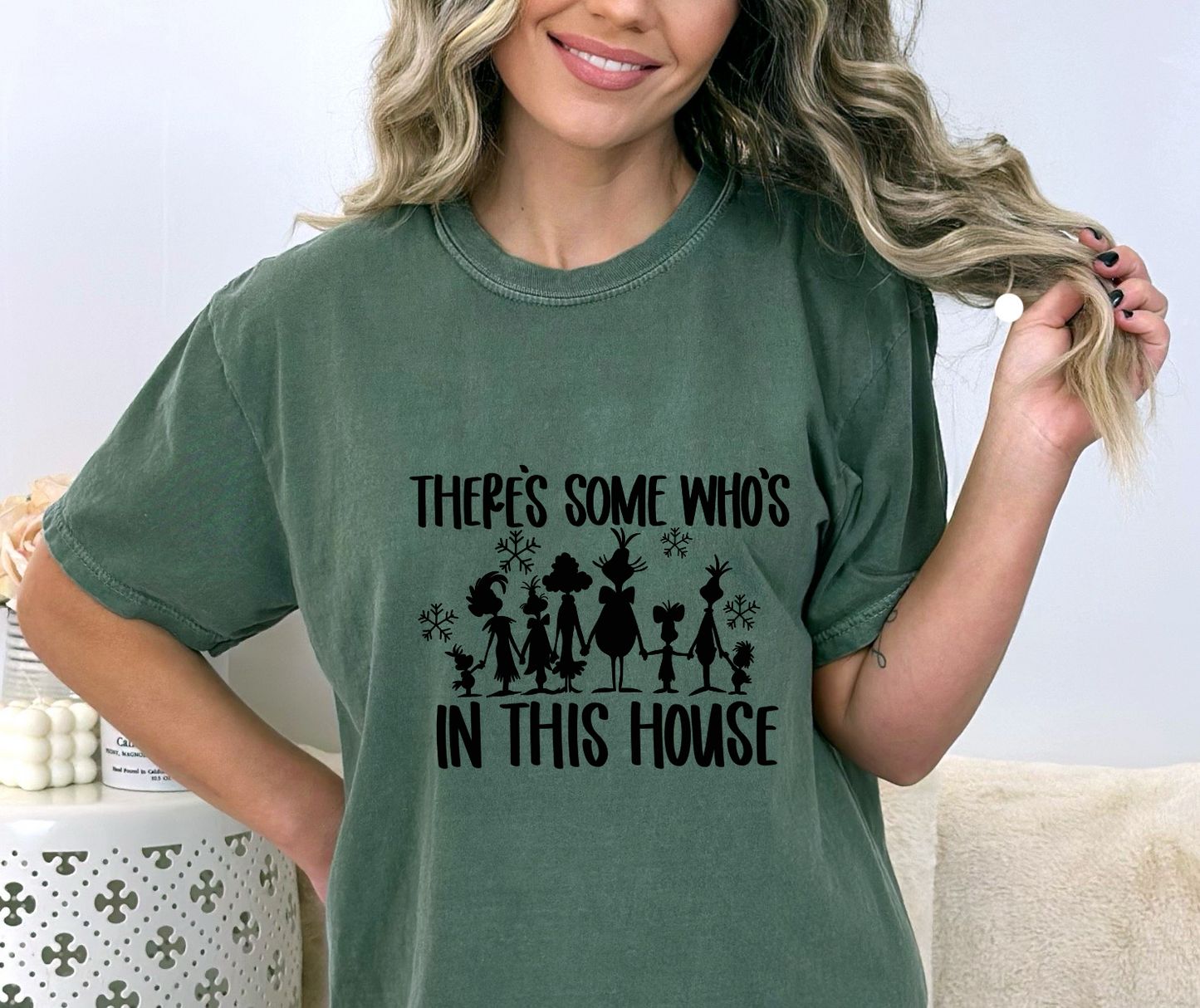 GOOD There's Some Who's In This House Screen Print Transfer