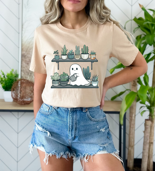 Ghostie and Plants DTF Transfer