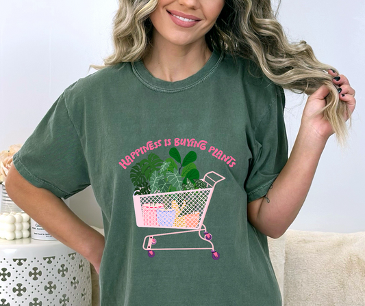 Happiness Is Buying Plants DTF