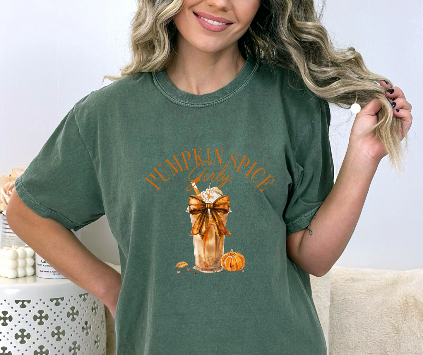 GOOD Pumpkin Spice Girly DTF Transfer