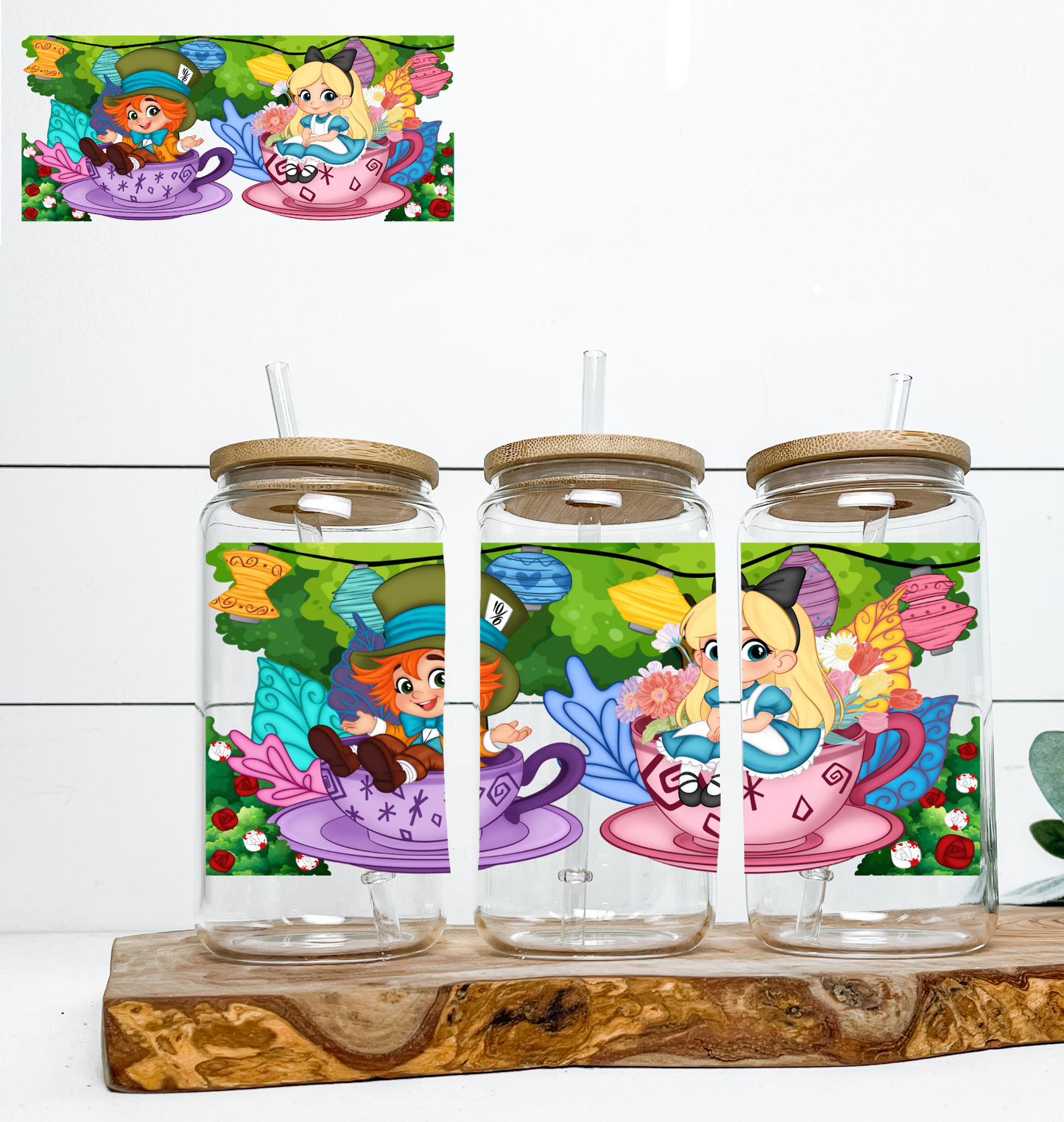 Wonderland UV DTF Wrap