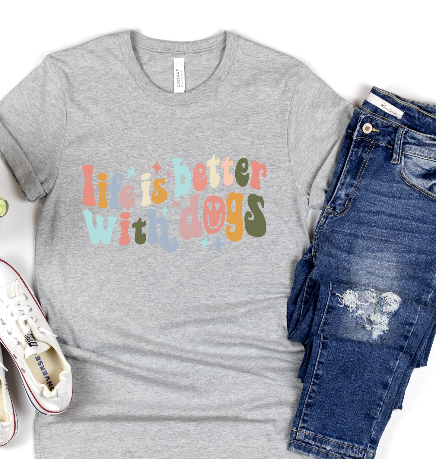 Life Is Better With Dogs DTF