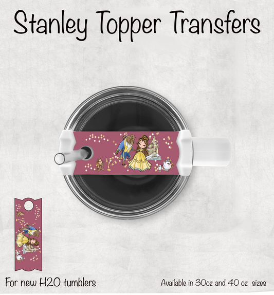 Beast Tumbler Topper UV Dtf