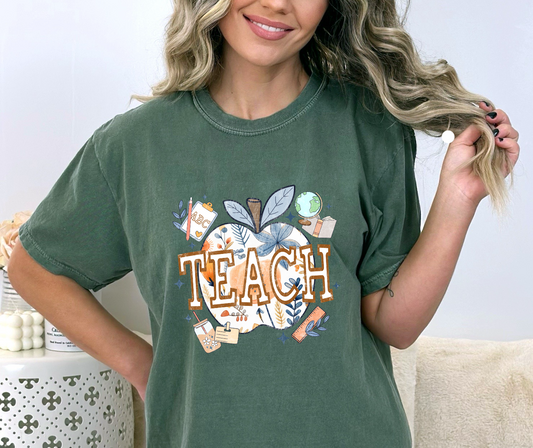 Teach Apple DTF Transfer