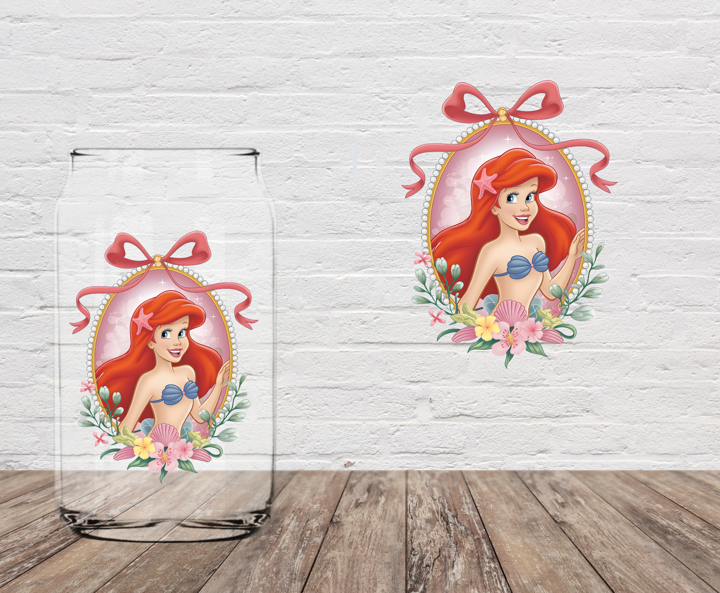 Mermaid Girl 4" UV DTF