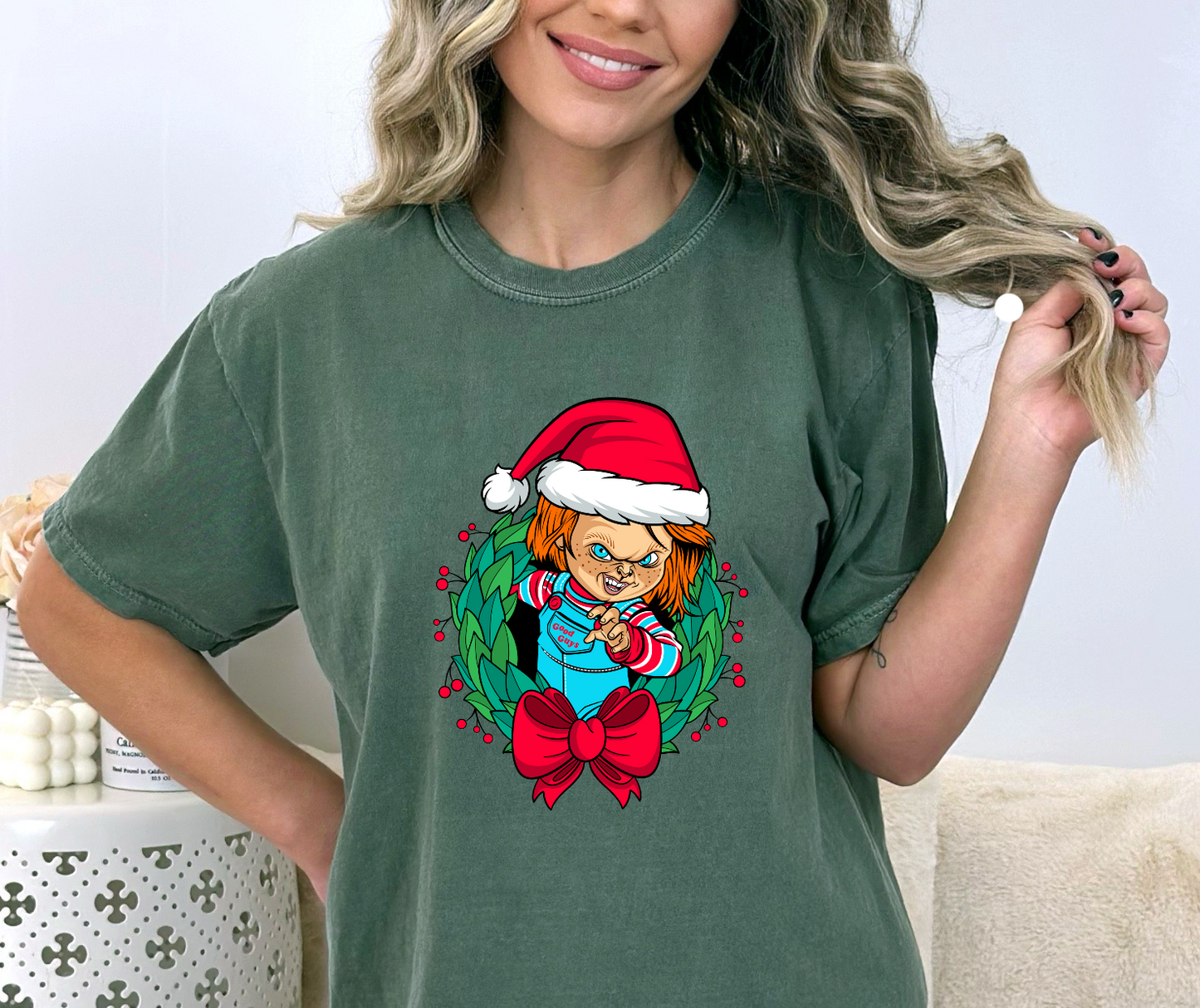 GOOD Chuck Christmas DTF