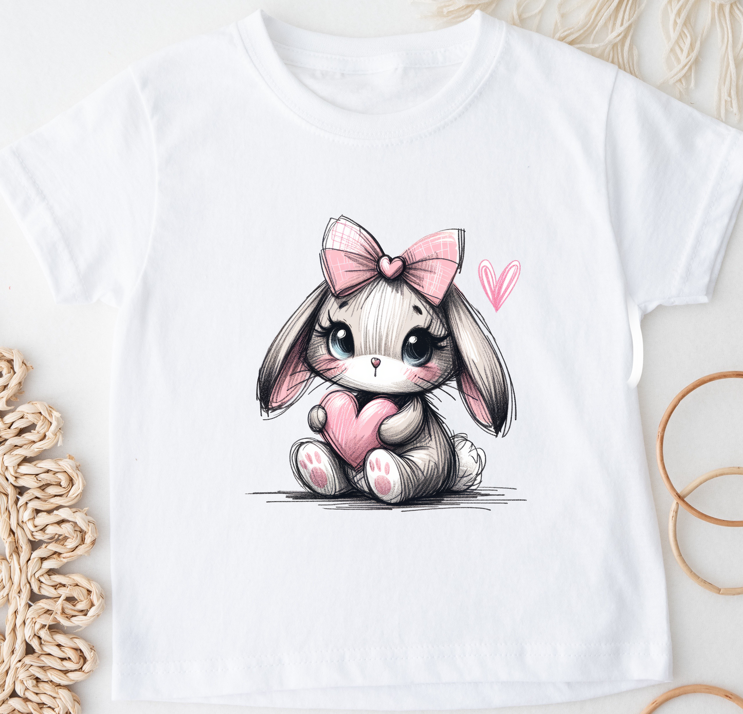 YOUTH Cute Bunny DTF