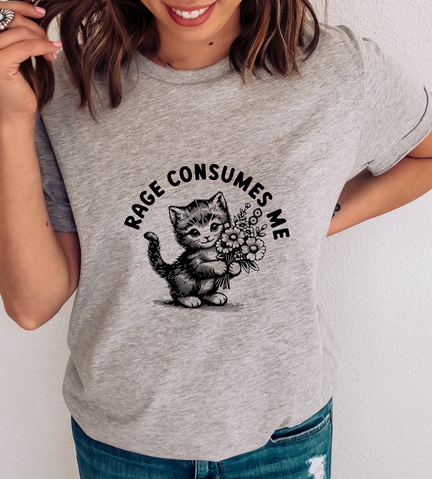 Rage Consumes Me (BLACK) SINGLE COLOR DTF TRANSFER