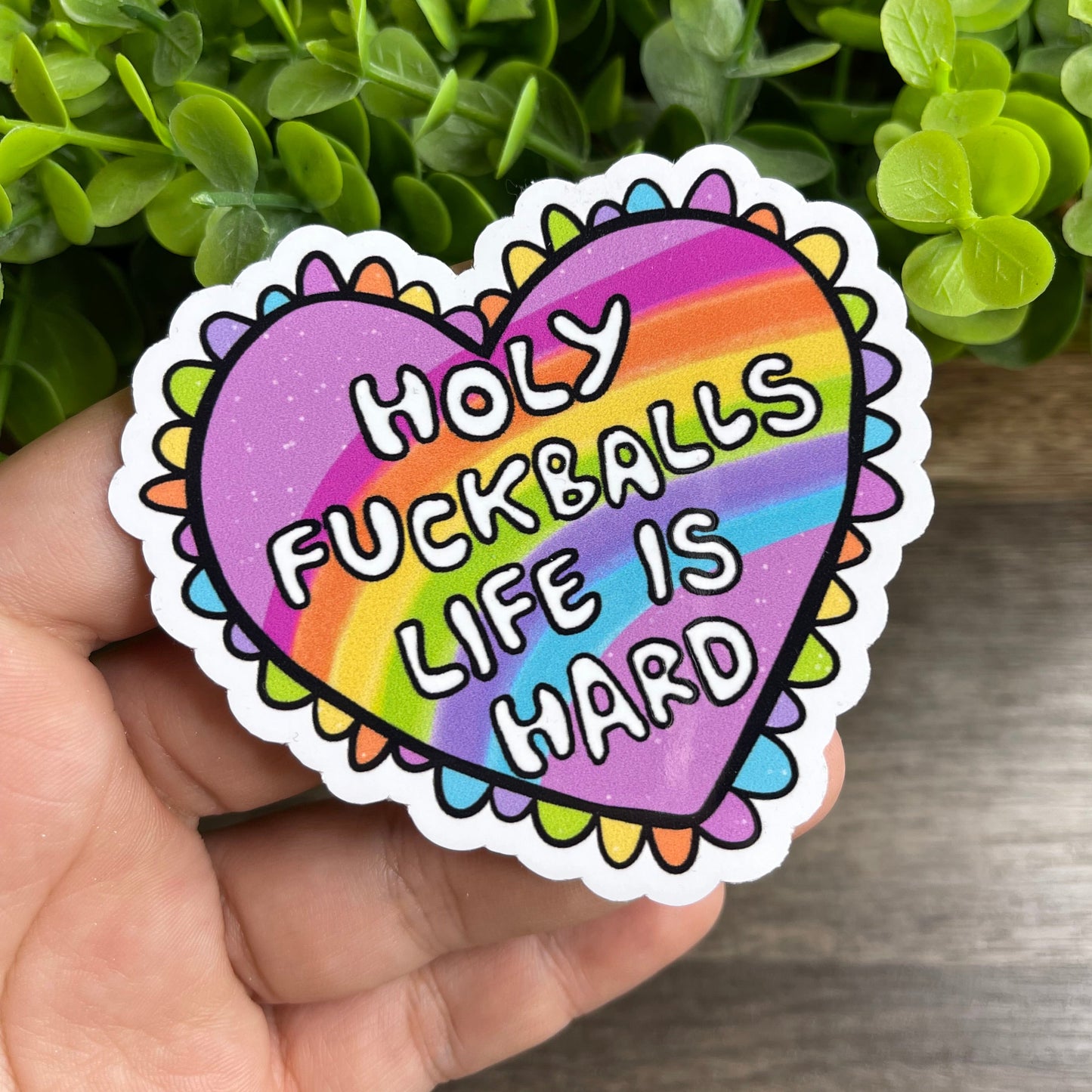Life is Hard Vinyl Sticker