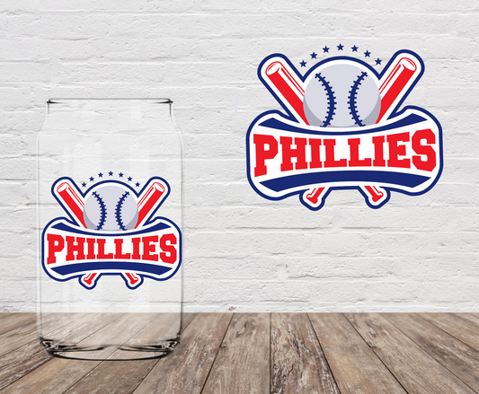 Phil Ball & Bat 4" UV DTF